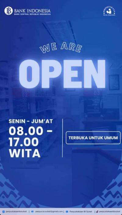 Informasi jam layanan perpustakaan edisi 26 maret 2026