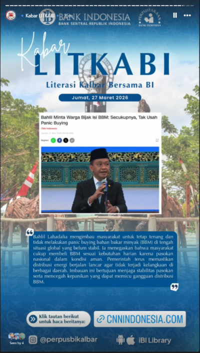 Kabar LITKABI :27 Maret 2026