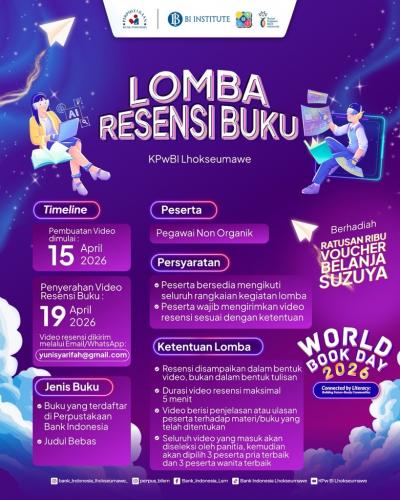 2026_Lomba Resensi Buku Dalam Rangka World Book Day (WBD) 2026