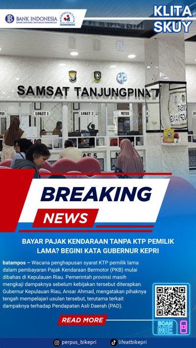 KLITA (Kliping Berita) Perpustakaan Bank Indonesia Provinsi Kepulauan Riau Edisi 20 April 2026