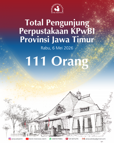 Pengunjung Perpustakaan KPwBI Provinsi Jawa Timur (6 Mei 2026)