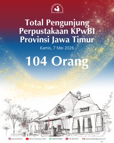 Pengunjung Perpustakaan KPwBI Provinsi Jawa Timur (7 Mei 2026)