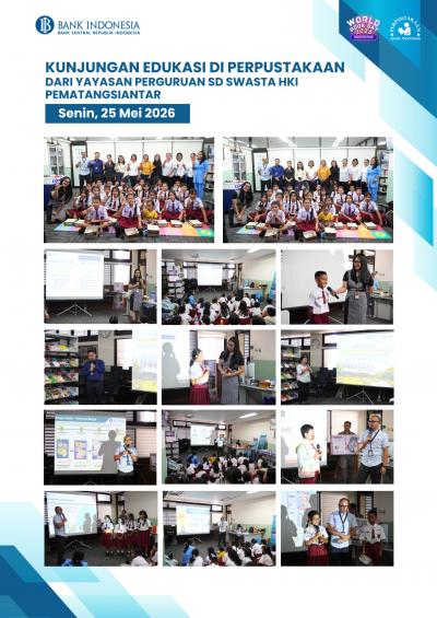 Kunjungan Edukasi Perpustakaan Yayasan Perguruan SD Swasta HKI Pematangsiantar