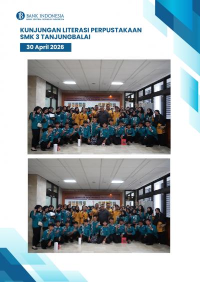Kunjungan Literasi Perpustakaan SMK 3 Tanjungbalai 