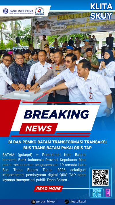 KLITA (Kliping Berita) Perpustakaan Bank Indonesia Provinsi Kepulauan Riau Edisi 29 Mei 2026