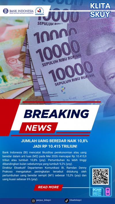 KLITA (Kliping Berita) Perpustakaan Bank Indonesia Provinsi Kepulauan Riau Edisi 24 Juni 2026