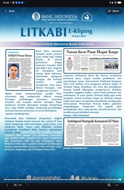 Kabar LITKABI: 30 Juni 2026