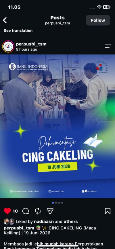CING CAKELING 19 Juni 2026