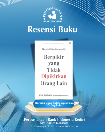 Resensi Buku The Art of Being Unreasonable Berpikir yang Tidak Dipikirkan Orang  Lain 