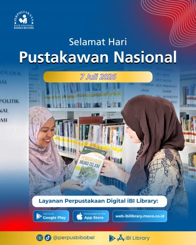 Selamat Hari Pustakawan. 7 Juli 2026