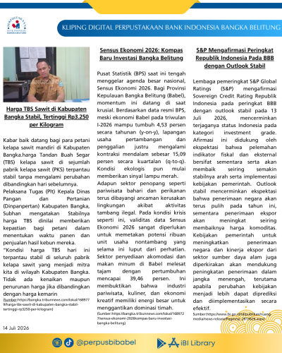  BABEL BERAKSI 14 Juli 2026