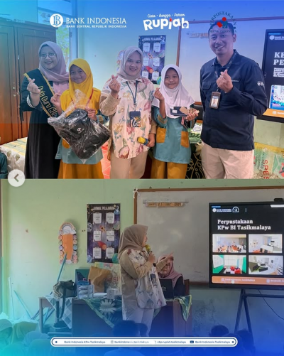 Edukasi Literasi SDN 2 Sindangrasa