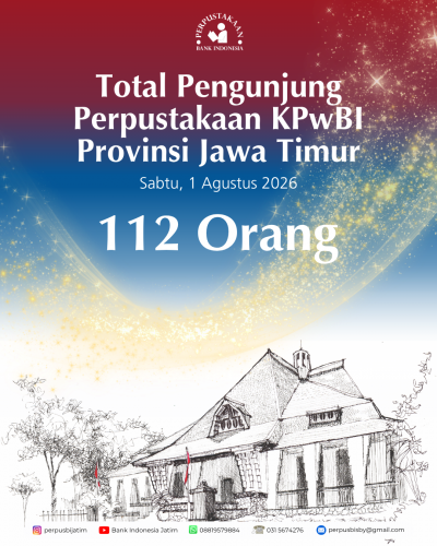 Pengunjung Perpustakaan KPwBI Provinsi Jawa Timur (1 Agustus 2026)