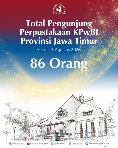 Pengunjung Perpustakaan KPwBI Provinsi Jawa Timur (4 Agustus 2026)