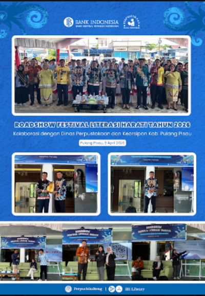 Kolase foto laporan kegiatan Roadshow festival Literasi Harati 2026 DISPURSIP Kab. Pulang Pisau