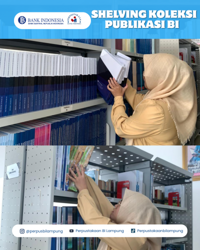 Shelving Koleksi Publikasi Bank Indonesia 31 Agustus 2026