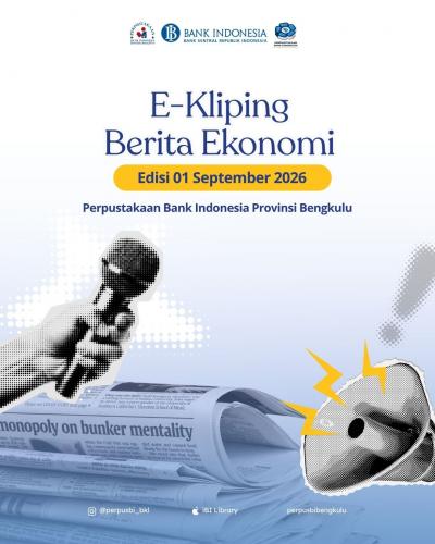 E-Kliping Berita Ekonomi (01 September 2026)