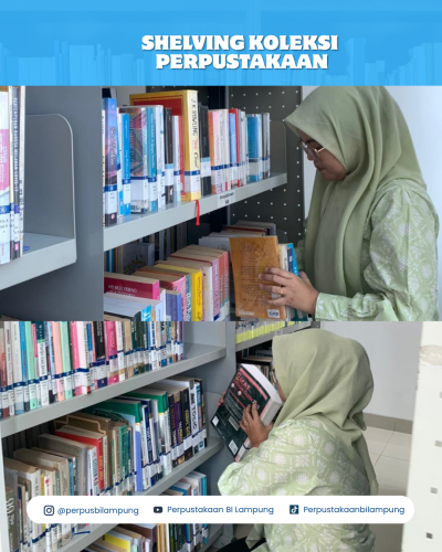Shelving Koleksi Bahan Pustaka 1 September 2026