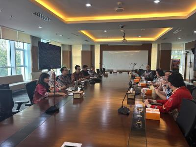 Audiensi bersama BM BTN dan Dekan/Wakil Dekan Fakultas Ekonomi UPR