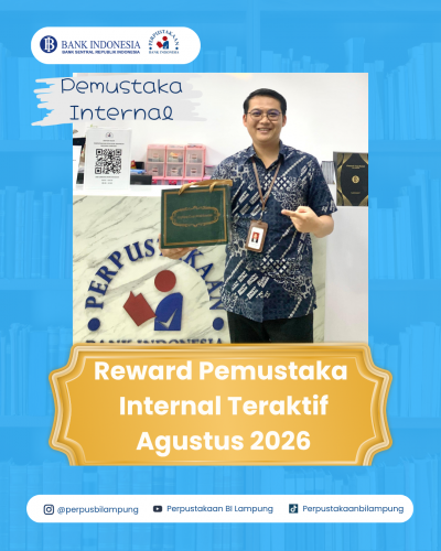 Pemberian reward pemustaka Internal dan Eksternal Agustus 2026