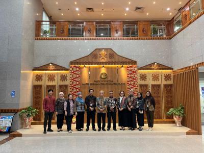 Akreditasi Perpustakaan  Bank Indonesia Provinsi Sumatera Selatan  bersama Perpustakaan Nasional 