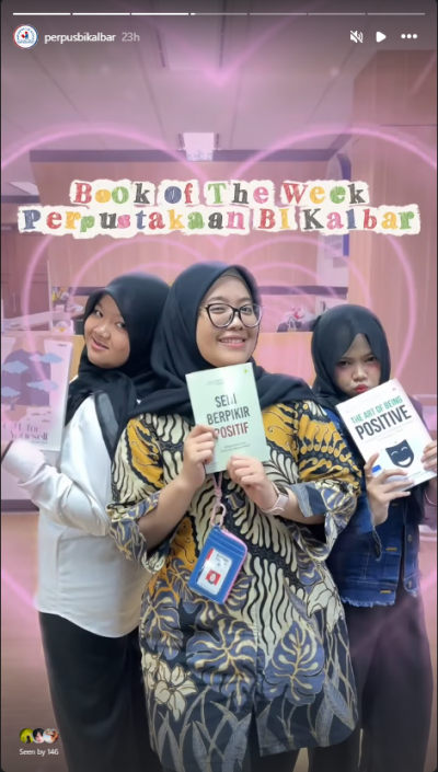 Video Promosi : Book of The Week (14 September 2026)