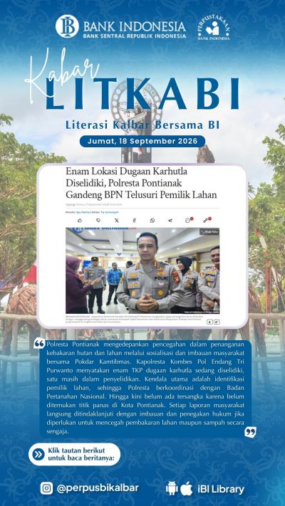 Kabar LITKABI: 18 September 2026