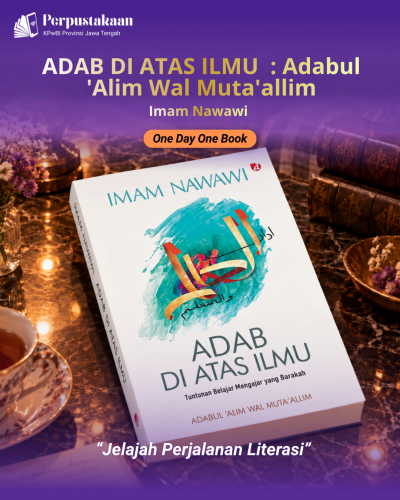 One Day One Book : ADAB DI ATAS ILMU 