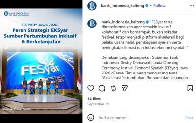 FESYAR* Jawa 2026: Peran Strategis EKSyar Sumber Pertumbuhan Inklusif & Berkelanjutan