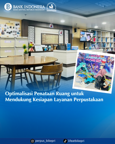 Optimalisasi Penataan Ruang untuk Mendukung Kesiapan Layanan Perpustakaan - 13 Oktober 2026