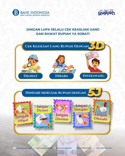Layanan Kas Keliling (Penukaran Uang Layak Edar) 19 - 20 Oktober 2026