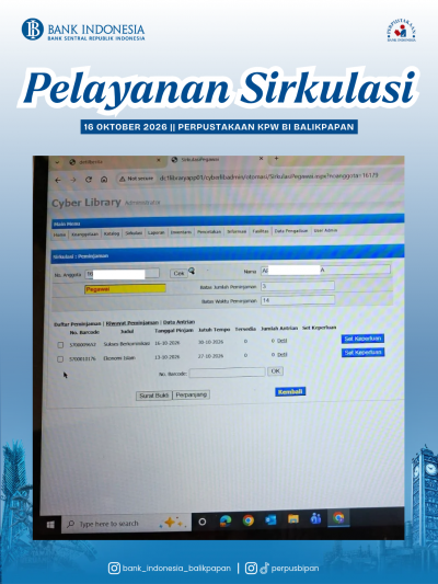 Pelayanan Sirkulasi - 16/10/2026