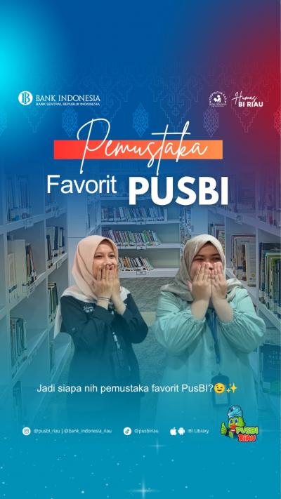 REELS PERPUSTAKAAN : Pemustaka Favorit PusBI