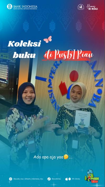 REELS PERPUSTAKAAN : KOLEKSI BUKU DI PUSBI RIAU