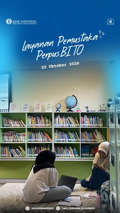 Layanan Pemustaka PerpusBITO 23 Oktober 2026