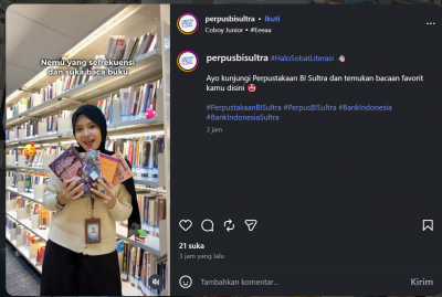 REELS - Nemu yang sefrekuensi dan suka baca buku - 30 Oktober 2026